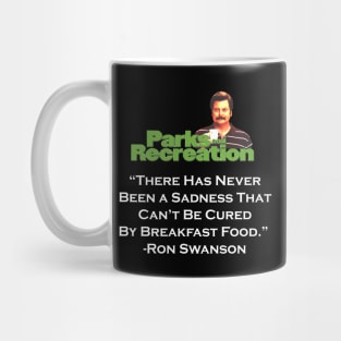 RON SWANSON QUOTE Mug